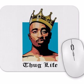 Baskı Dükkanı Tupac Thug Life Mouse Pad