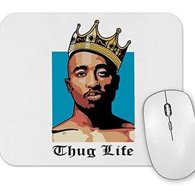 Baskı Dükkanı Tupac Thug Life Mouse Pad