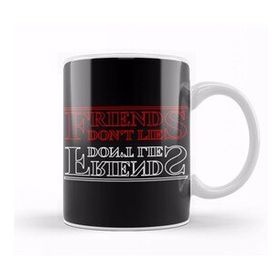 Baskı Dükkanı Tv Shows Friends Don't Lie Porselen Beyaz Kupa Bardak