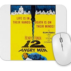 Baskı Dükkanı Twelve Angry Men 12 Öfkeli Adam Mouse Pad
