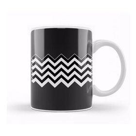 Baskı Dükkanı Twin Peaks Black Lodge Red Room Porselen Beyaz Kupa Bardak
