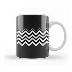 Baskı Dükkanı Twin Peaks Black Lodge Red Room Porselen Beyaz Kupa Bardak
