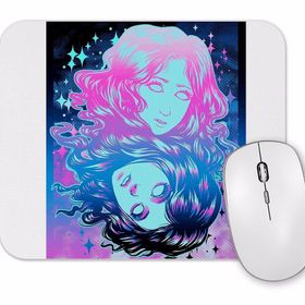 Baskı Dükkanı Two Faces Mouse Pad