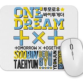 Baskı Dükkanı Txt Font Collage Mouse Pad