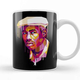 Baskı Dükkanı Tyler The Creator Porselen Beyaz Kupa Bardak