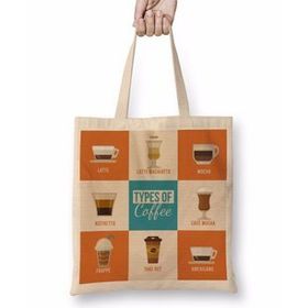 Baskı Dükkanı Types Of Coffee Bez Çanta