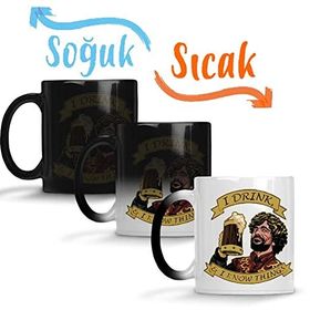 Baskı Dükkanı Tyrion Lannister Sihirli Porselen Kupa