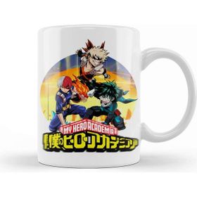Baskı Dükkanı Ua Students Midoriya Bakugou Todoroki Shoto 01 Porselen Beyaz Kupa Bardak