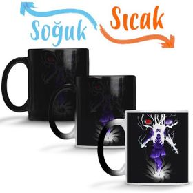 Baskı Dükkanı Uchiha 04 Sihirli Porselen Kupa
