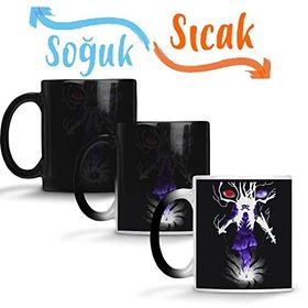 Baskı Dükkanı Uchiha 04 Sihirli Porselen Kupa