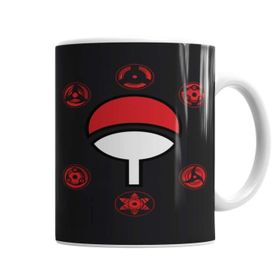 Baskı Dükkanı Uchiha 04 Sihirli Porselen Kupa