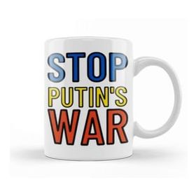 Baskı Dükkanı Ukraine War Stay Strong 2022 Stop Putin's War Kupa