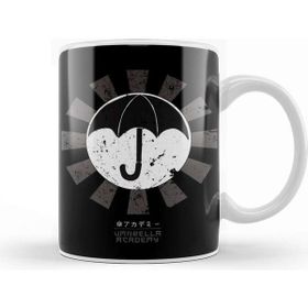 Baskı Dükkanı Umbrella Academy Retro Japanese Kupa