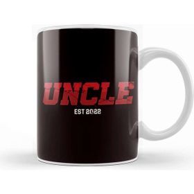 Baskı Dükkanı Uncle Est 2022 Niece Nephew Aunt Brother Mother Father Daddy Kupa