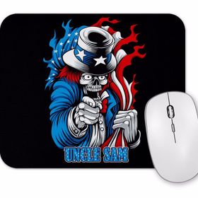 Baskı Dükkanı Uncle Sam Tio Sam Mouse Pad