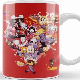 Baskı Dükkanı Undertale Friends Toby Fox Kupa
