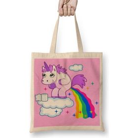 Baskı Dükkanı Unicorn 01 Bez Çanta