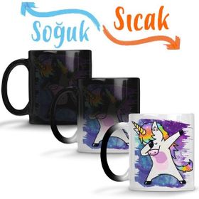Baskı Dükkanı Unicorn 07 Sihirli Porselen Kupa