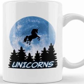 Baskı Dükkanı Unicorn Moon Sparkle Kupa