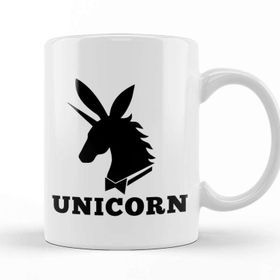 Baskı Dükkanı Unicorn Playboy Logo Mix Kupa