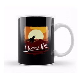 Baskı Dükkanı Unicorns Now Apocalypse Now Kupa