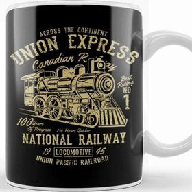 Baskı Dükkanı Union Express Steam Train Kupa