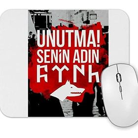 Baskı Dükkanı Unutma Senin Adın Türk Mouse Pad