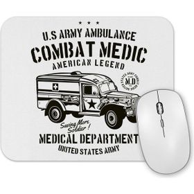 Baskı Dükkanı Us Army Ambulance Mouse Pad