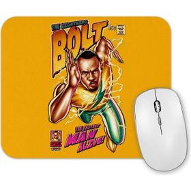 Baskı Dükkanı Usain Bolt the Lightning Bolt Mouse Pad