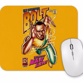 Baskı Dükkanı Usain Bolt the Lightning Bolt Mouse Pad