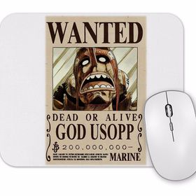 Baskı Dükkanı Usopp Procurado Mouse Pad
