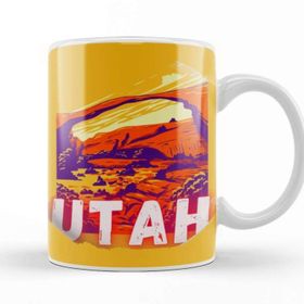Baskı Dükkanı Utah Art Kupa