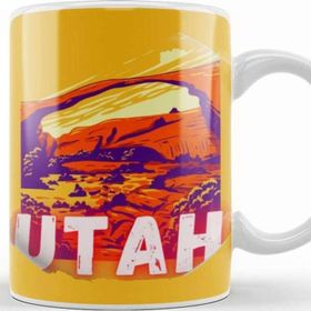 Baskı Dükkanı Utah Art Kupa