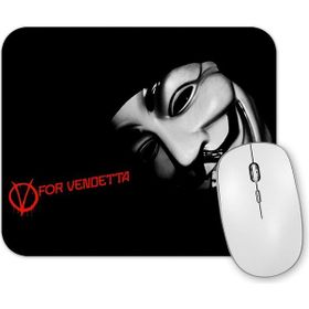 Baskı Dükkanı V For Vendetta Afiş Mouse Pad