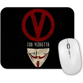Baskı Dükkanı V For Vendetta Afiş Mouse Pad