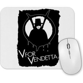 Baskı Dükkanı V For Vendetta Afiş Mouse Pad