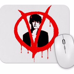 Baskı Dükkanı V For Vendetta Baseball Sleeve Mouse Pad