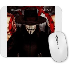 Baskı Dükkanı V For Vendetta Freedom Forever Mouse Pad