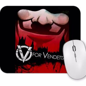 Baskı Dükkanı V For Vendetta Freedom Mask Mouse Pad