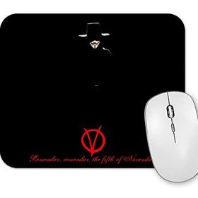Baskı Dükkanı V For Vendetta Remember Mouse Pad