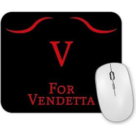 Baskı Dükkanı V For Vendetta Silüet Mouse Pad