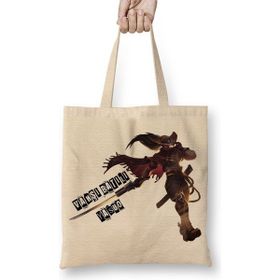Baskı Dükkanı Vahşi Batılı Yasuo League of Legends Bez Çanta