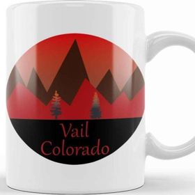 Baskı Dükkanı Vail Colorado Kupa Bardak