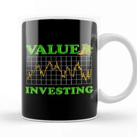 Baskı Dükkanı Value Investing Stock Market Investing Finance Kupa Bardak