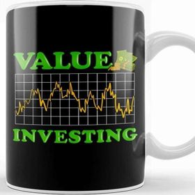 Baskı Dükkanı Value Investing Stock Market Investing Finance Kupa Bardak