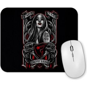 Baskı Dükkanı Vampira Vampir Mouse Pad