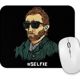 Baskı Dükkanı Van Gogh Master of the Selfie Mouse Pad