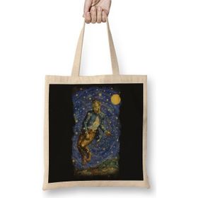 Baskı Dükkanı Van Gogh Never Saw Bez Çanta