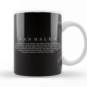 Baskı Dükkanı Van Halen Logo 01 Kupa Bardak