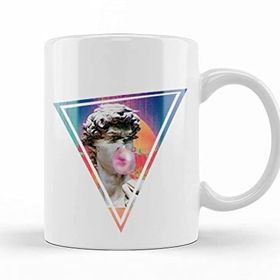 Baskı Dükkanı Vaporwave Porselen Kupa